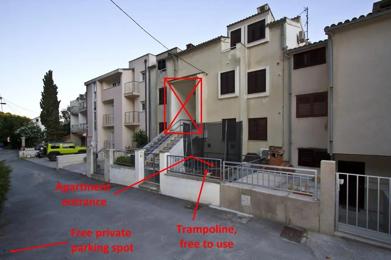 Appartamento Luxury Apt With Roofed Patio Near Beach & Center Spalato Croazia